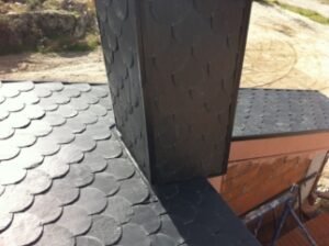 Cubierta nueva de vivienda unifamiliar en Colmenarejo, fotografía 2 de la intervención documentada