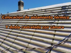 Reparación de cubierta en Pozuelo de Alarcón, fotografía 5 de la intervención documentada