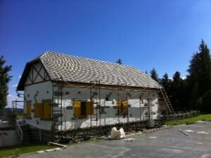 Rehabilitación de cubierta en Navacerrada, fotografía 3 de la intervención documentada