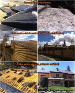 Rehabilitación de cubierta en Cerceda, fotografía 1 de la intervención documentada