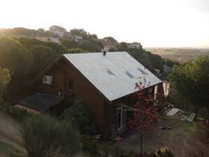Cambio de tegola asfáltica a pizarra en Villanueva del Pardillo, fotografía 3 de la intervención documentada